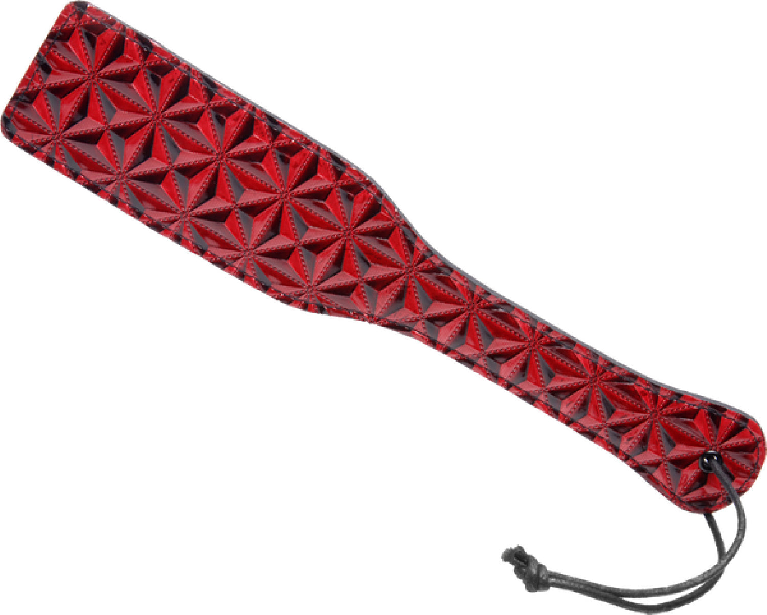 Crimson Tied Steel Enforced Spanking Paddle – Stiff Faux Leather Paddle > Bondage Gear > Paddles