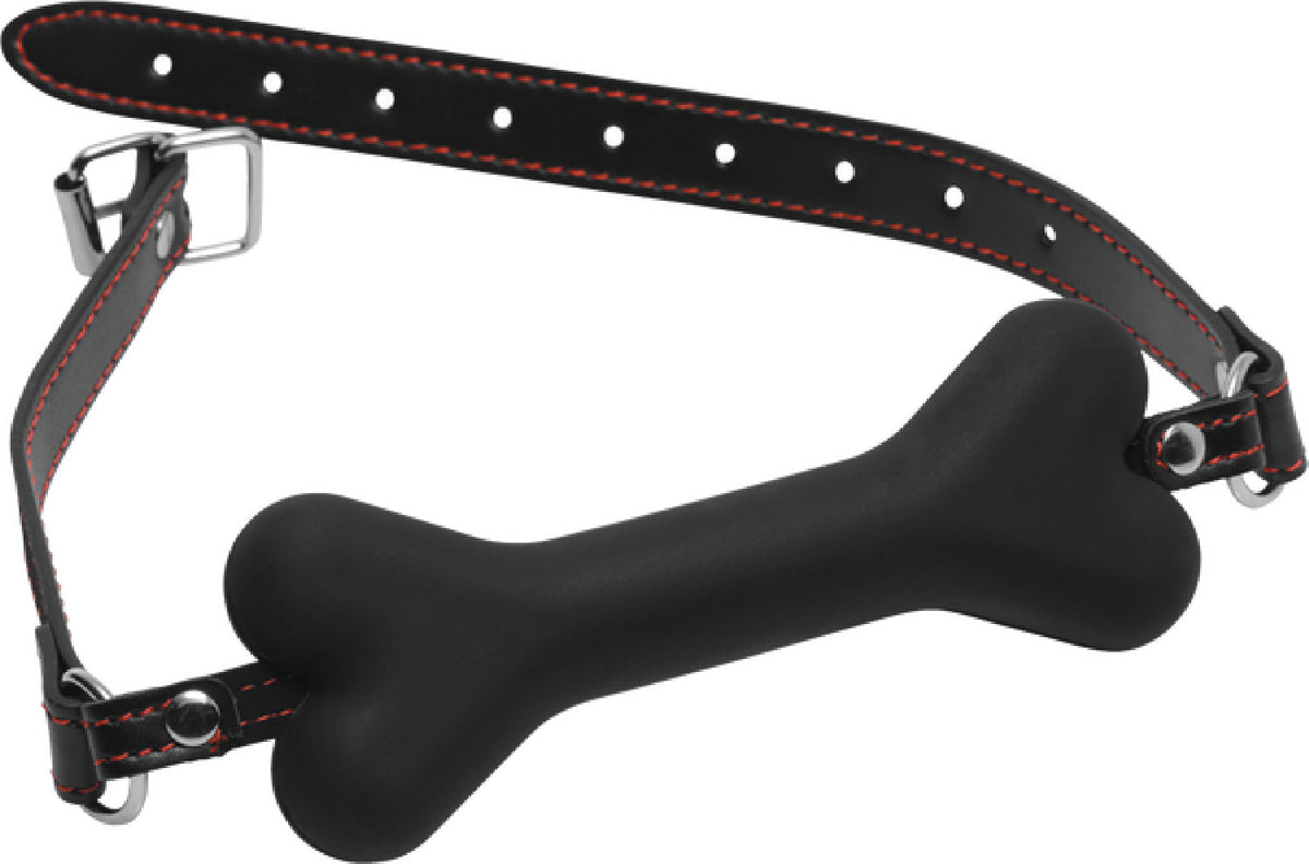 Hound Adjustable Dog Bone Gag – Silicone Bit Gag > Bondage Gear > Gags and Bits