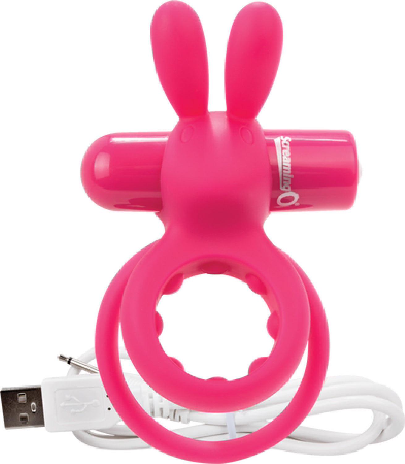 Charged Ohare – Rechargeable Double Cock Ring Rabbit Vibrator > Sex Toys > Couples Toys