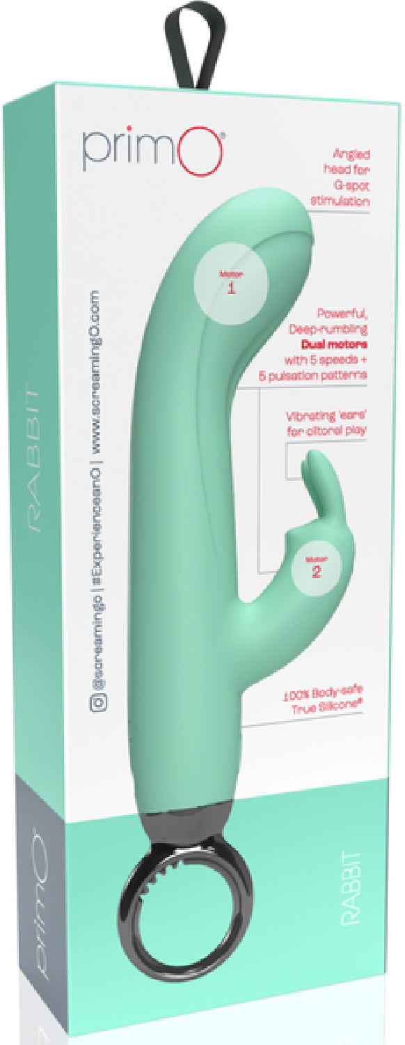 Screaming O PrimO Rabbit 4.5 Inch Silicone Rabbit Vibrator > Vibrators > Ladies > Rabbit