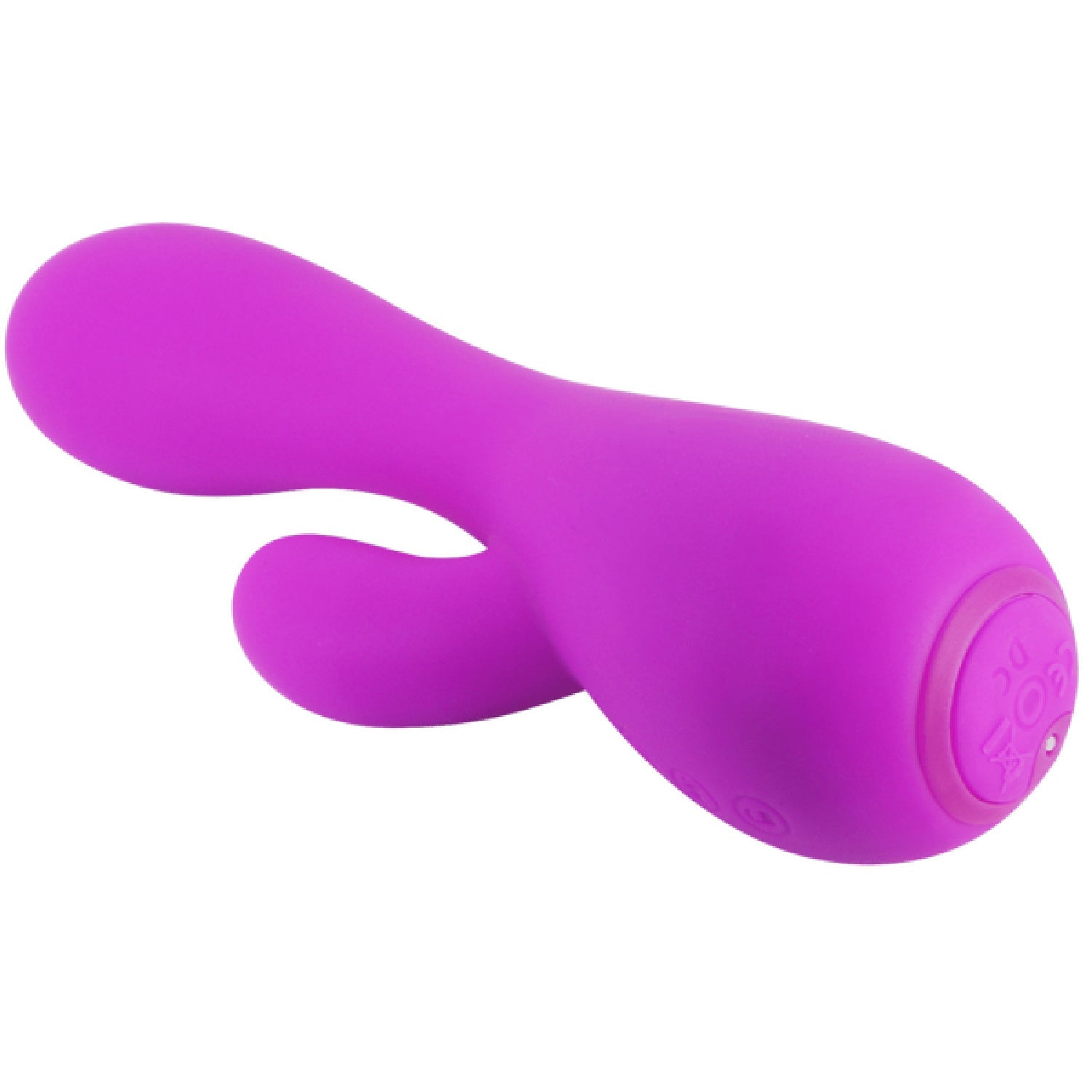 Simon 7 Inch Vibrating Body Safe Silicone Massager Purple > Vibrators > Ladies > Rabbit