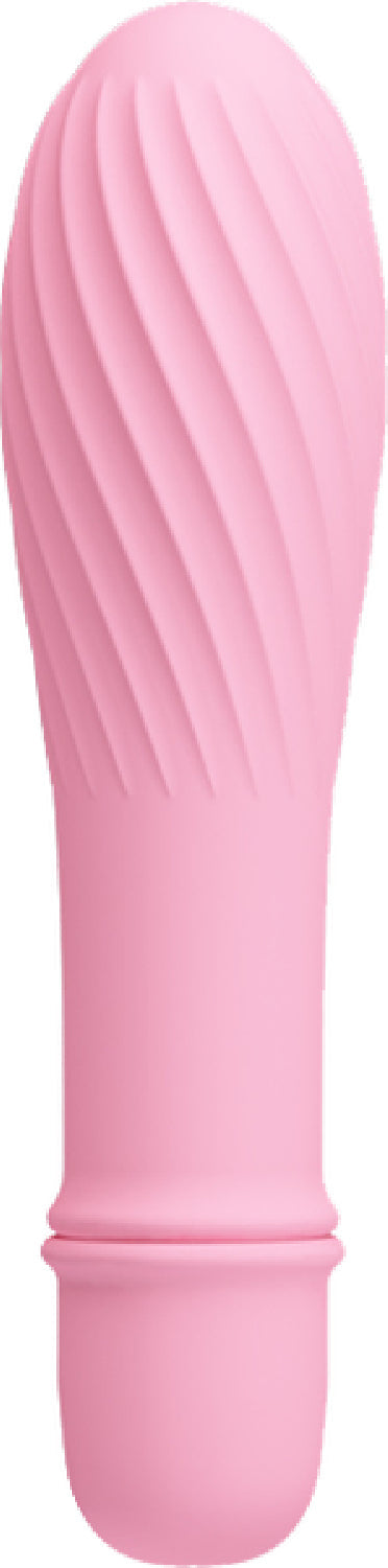 Solomon Mini Vibrator – Silicone Small Vibrator with Swirl Tip Pink > Vibrators > Mini Vibrators