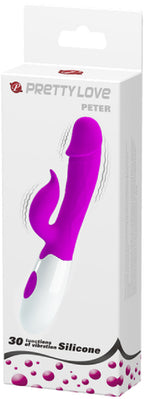 Peter G-Spot Rabbit Vibrator – 30 Function Dual Motor Rabbit Vibrator > Vibrators > Ladies > Rabbit