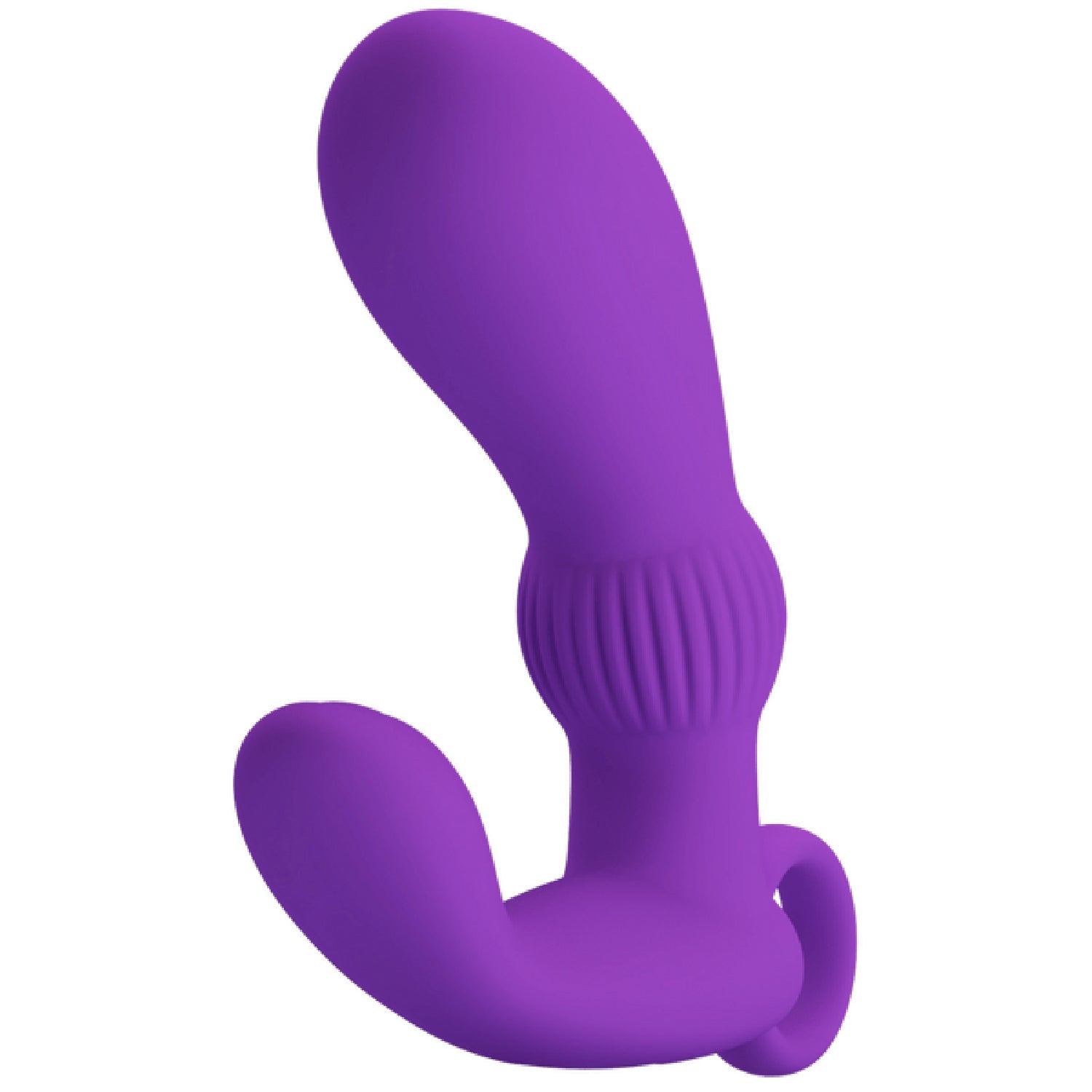 Rechargeable Cayla – Luxury Vibrating Prostate Massager with Circular Handle Secondary image