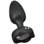 Varian Light-Up Rechargeable Butt Plug – LED Flashing Silicone Butt Plug > Anal Range > Vibrating Butt Plugs