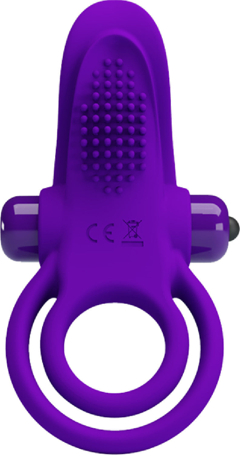 Vibrant Silicone Rabbit Cock Ring – Vibrating Penis Ring Secondary image