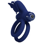 Pretty Love 10 Function – Soft Silicone Vibrating Butterfly Cock Ring > Sex Toys > Couples Toys