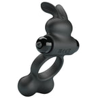 Yusuf Vibrating Cockring with Steel Balls – Waterproof Silicone Cock Ring > Sex Toys > Couples Toys
