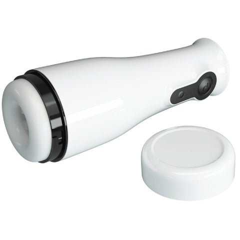 Sabrina – Rechargeable Rotating Men's Masturbator with Voice Function, Pressure-Sensitive Button, and Five Speed Settings > Sex Toys For Men > Masturbators > Vibrating