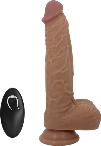 Thrusting Jonathan Dong – Remote-Controlled 8.3" Thrusting Vibrator with Suction Cup > Vibrators > Realistic Vibrators