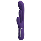 Shania 4in1 Multi-Function Rabbit Vibrator – Velvet Silicone 7 Vibration Settings > Vibrators > Ladies > Rabbit