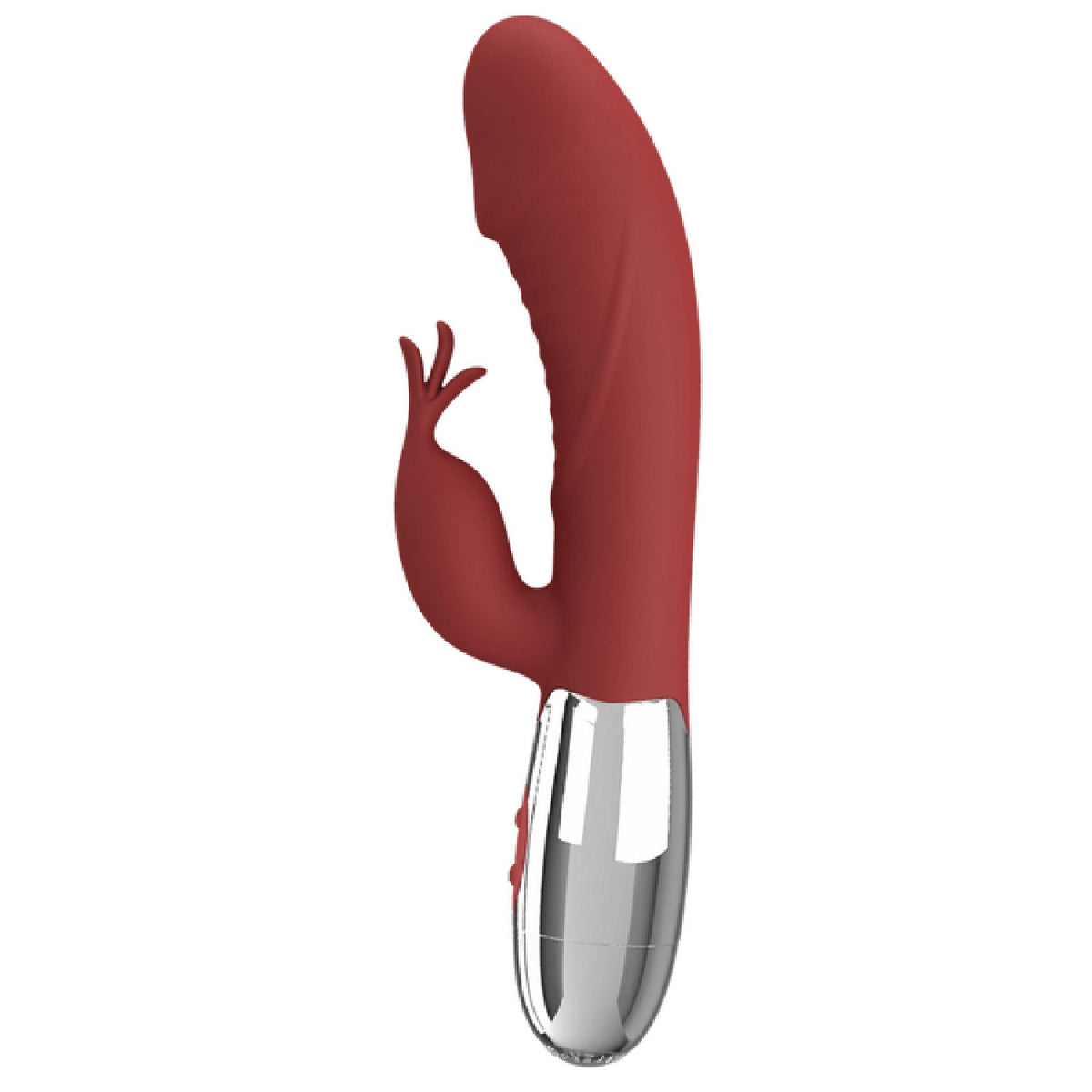 Rasmussen Rechargeable Dual-Motor Silky Silicone G-Spot and Clitoral Vibrator > Vibrators > Ladies > Rabbit