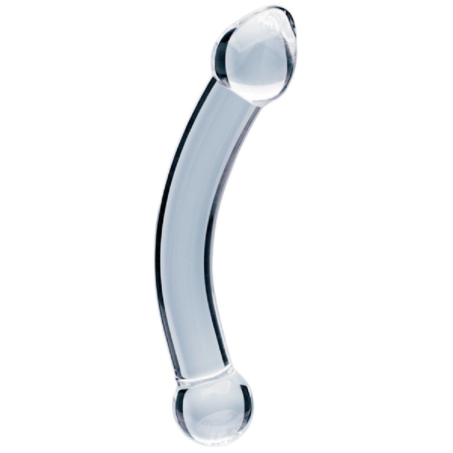 Celestial Purity 6.6 Inch Double-Ended Borosilicate Glass Dildo > Glass > Dildos