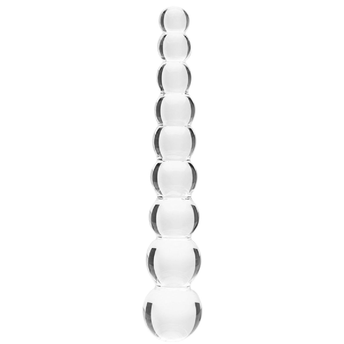Elysian Pearls 6.7 Inch Borosilicate Glass Dildo Handblown Smooth Shaft > Glass > Dildos Main image