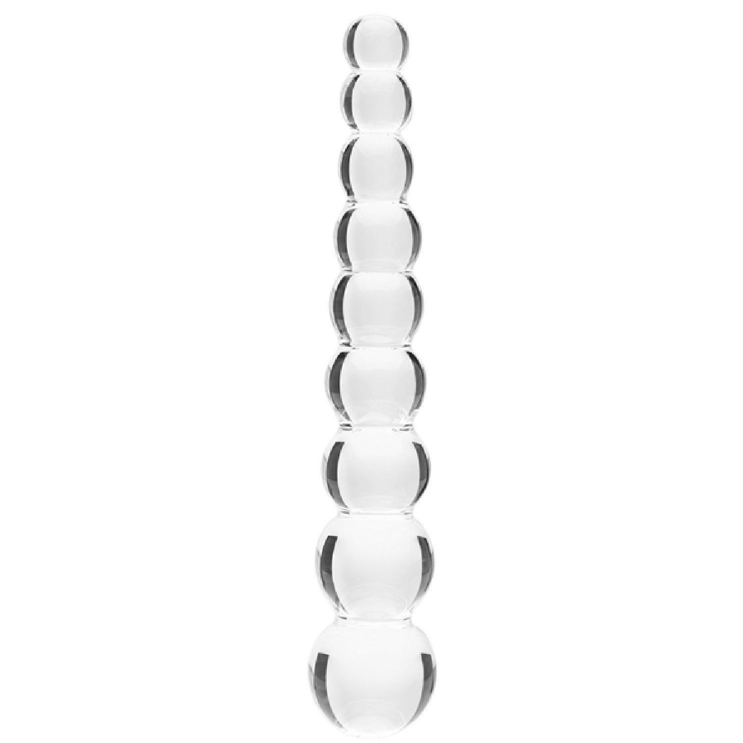 Elysian Pearls 6.7 Inch Borosilicate Glass Dildo Handblown Smooth Shaft > Glass > Dildos