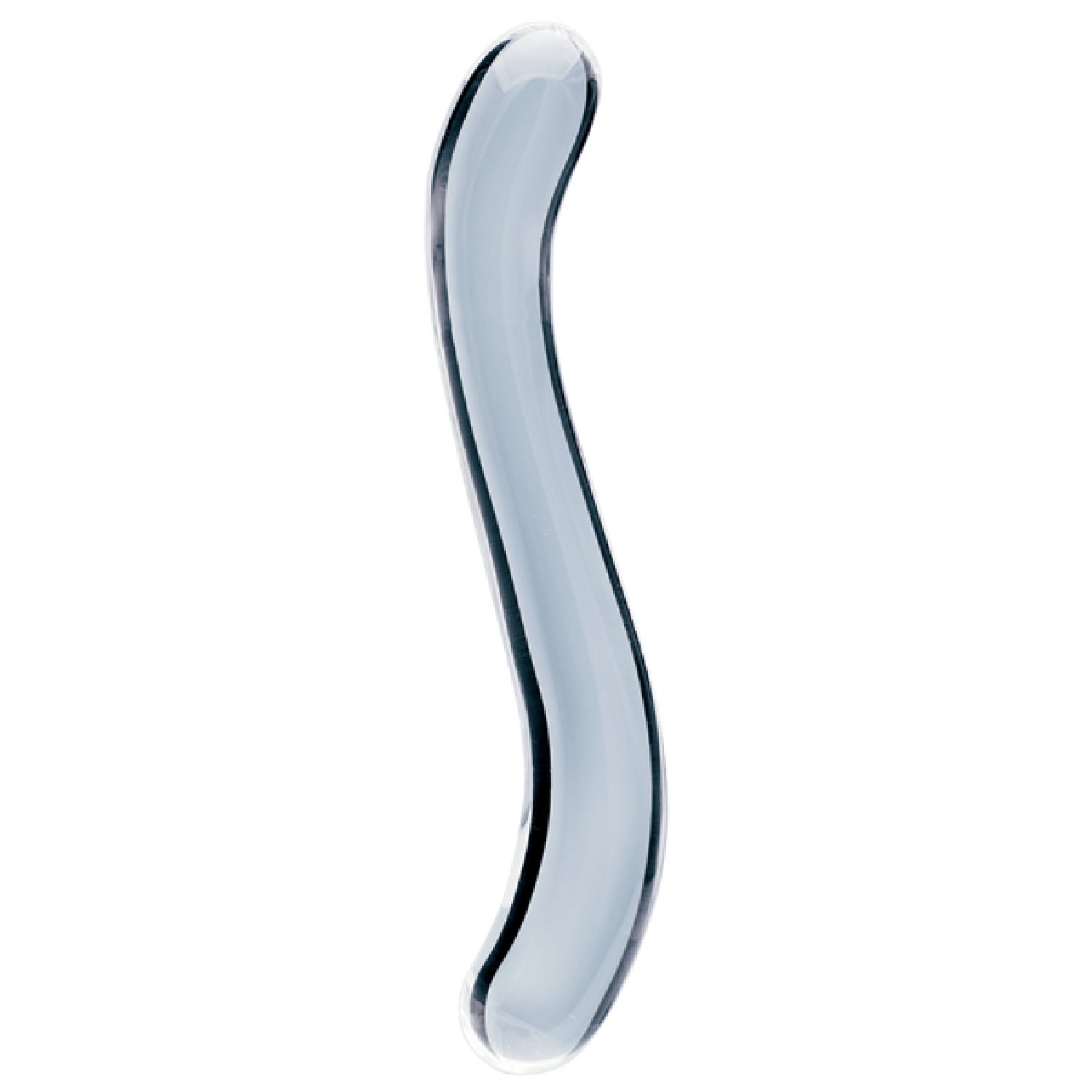 Celestial Curve 7.1 Inch Handblown Borosilicate Glass Double-Ended Dildo > Glass > Dildos