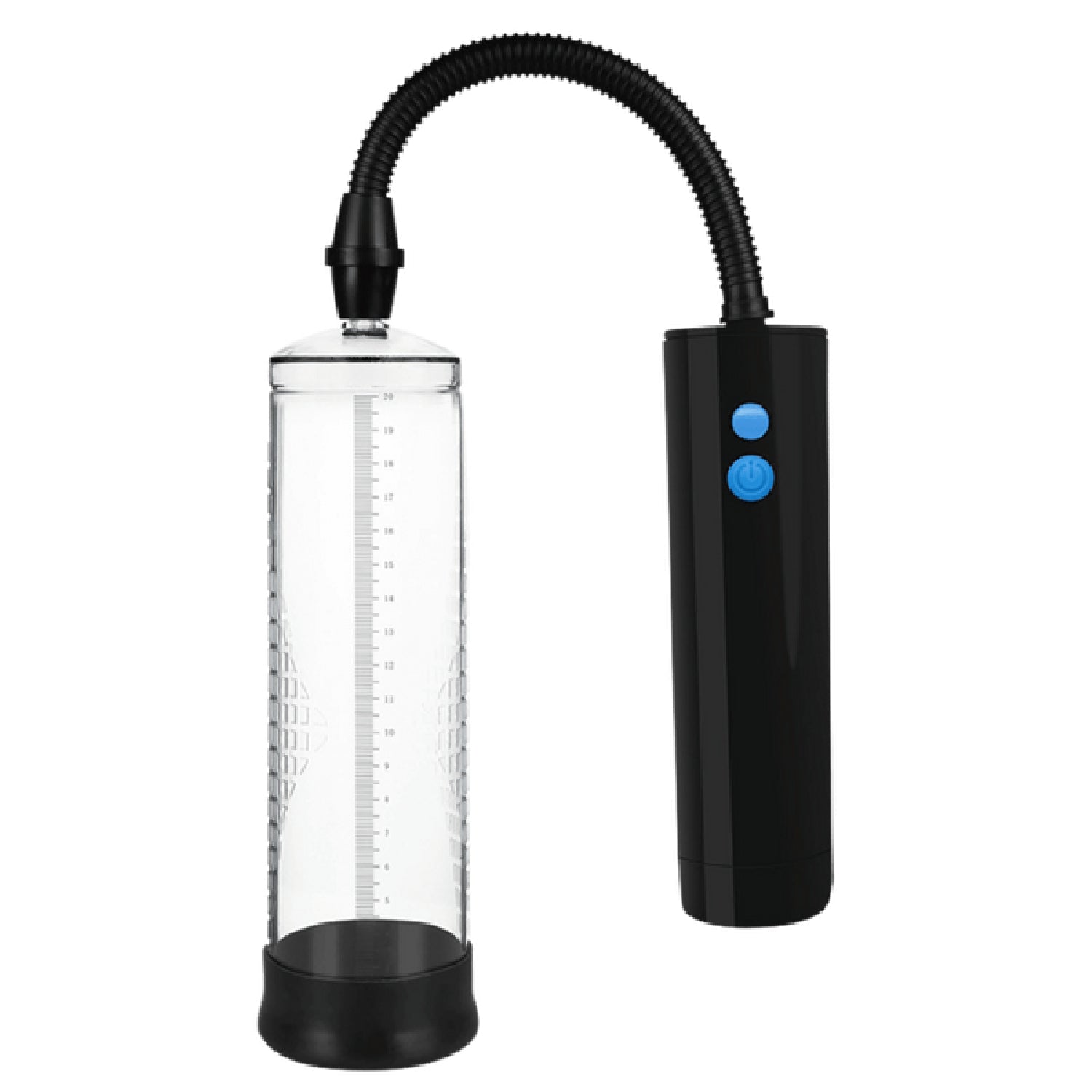 Vaczilla X21 (Black) – USB Rechargeable 3-Speed Cylinder Pump With Silicone Sleeve and Penis Ring > Pumps > Penis Pumps Electric
