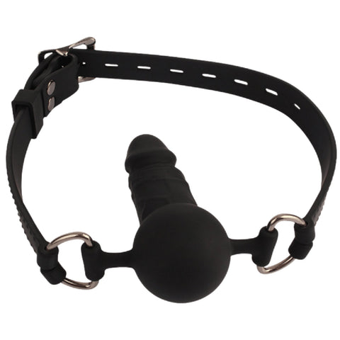 Dildo Gag – Adjustable Restraint Gag Device > Bondage Gear > Gags and Bits