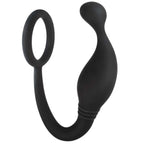 Prostate Plug with Love Ring – 4 Inch Hygienic Silicone Butt Plug > Anal Range > Prostate Plugs
