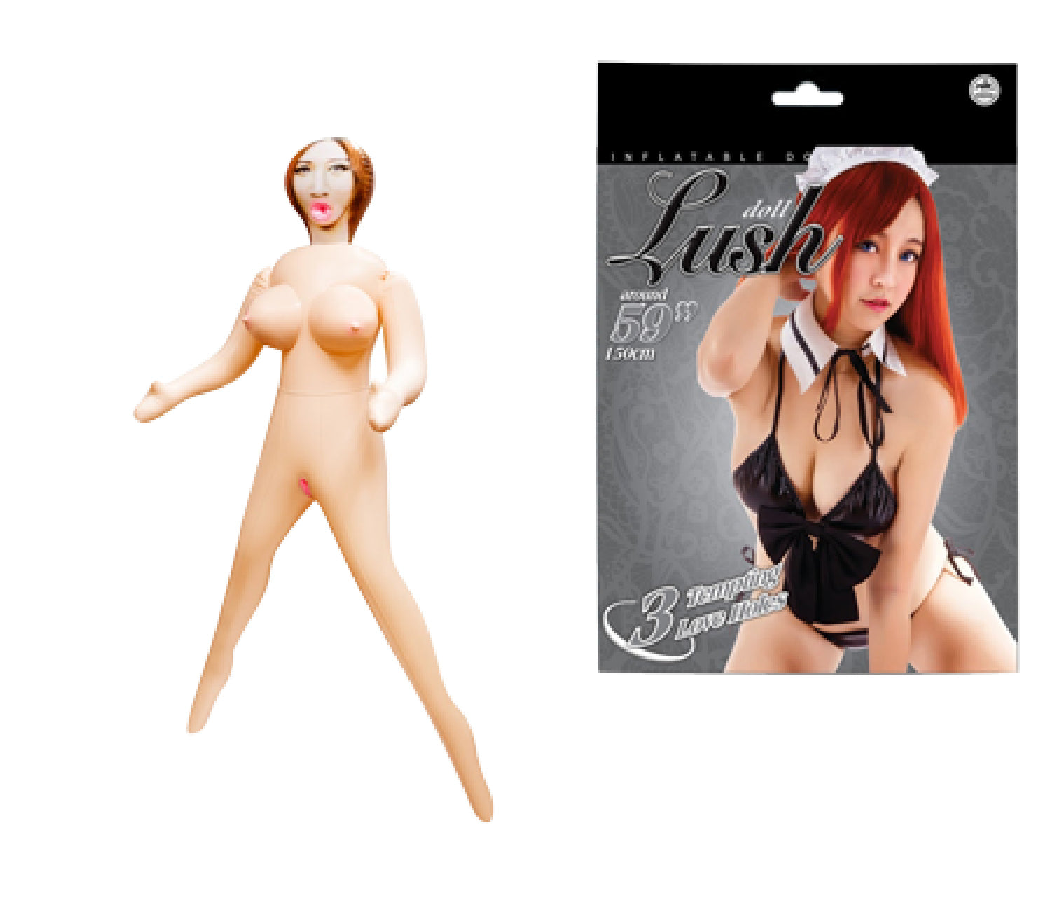 Lush Dolls Serena V – Life-Size Inflatable Doll with Realistic Features > Sex Toys > Sex Dolls > Novelty Inflatables Main image