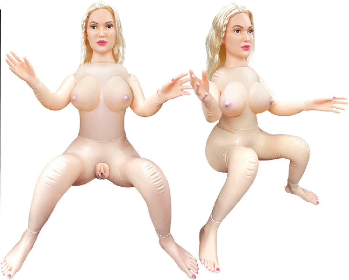 Rosie Inflatable Doll – Life Size 3'4 Height Realistic Haie And Eyelashes Position Doggie Style > Sex Toys > Sex Dolls > Inflatable Main image