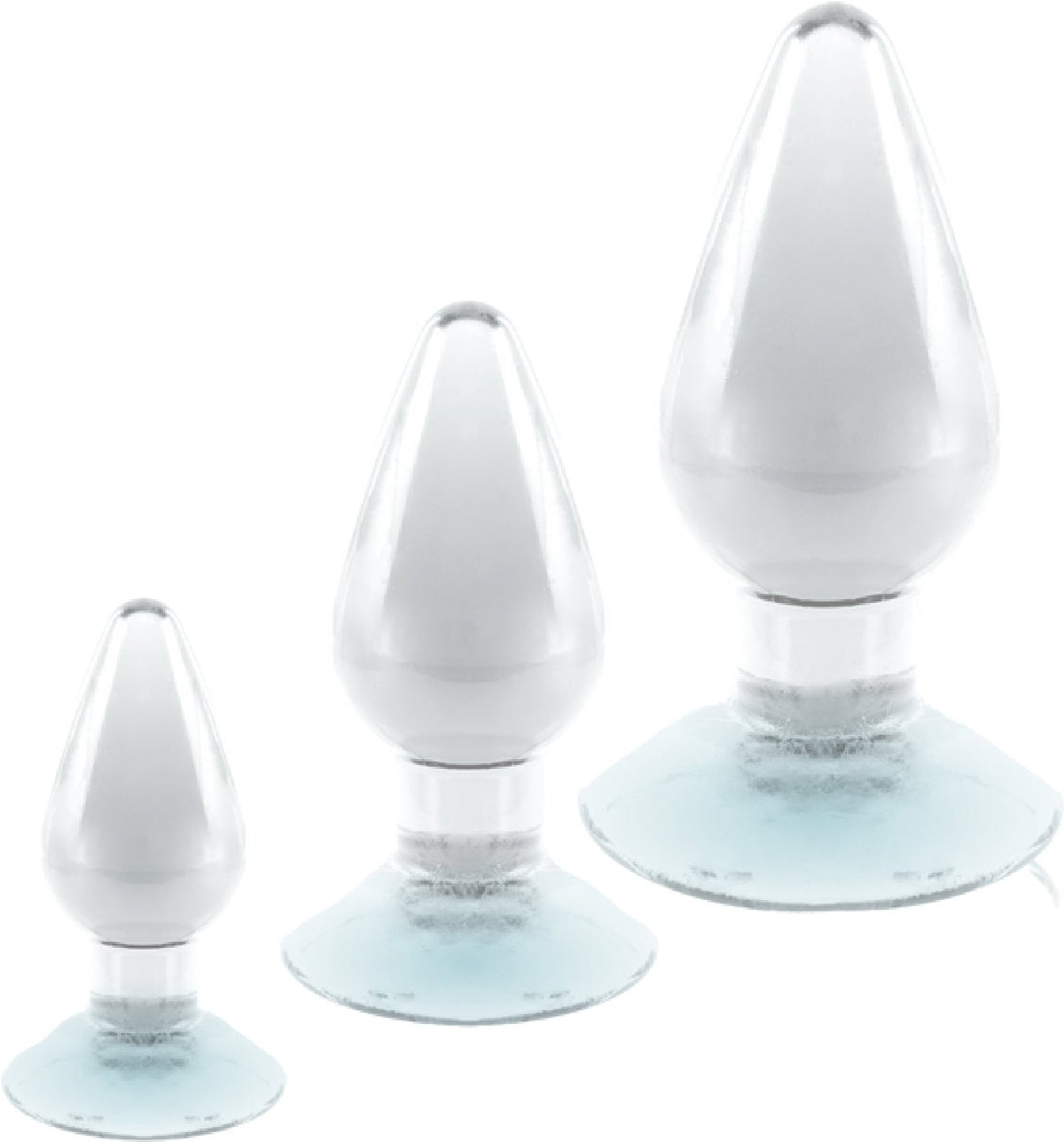 3 In 1 Anal Plug Kit – Flexible Hygienic Suction Cup Base Anal Plugs > Anal Range > Butt Plug Kits