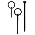 Silicone Urethral Sounding Kit (Black) – Body-Safe 6 to 8 Inch Urethral Sounds > Sex Toys For Men > Sounding Rods