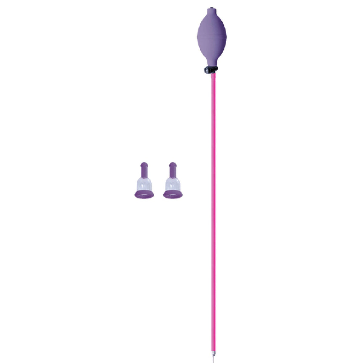 Nippies Pumpies – Silicone Nipple Sucker with 51.6cm Hose Pump > Sex Toys > Nipple Suckers