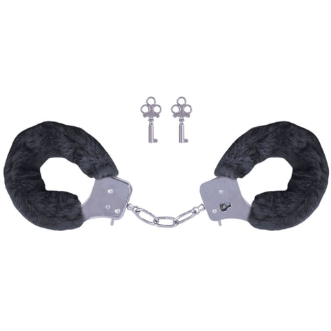 Furry Handcuffs – 7.4cm Chain Length Restraints > Bondage Gear > Handcuffs