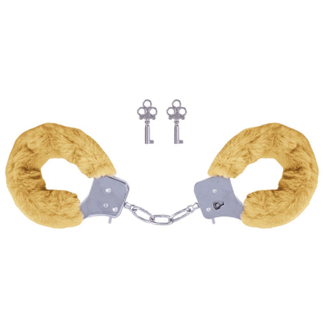 Furry Handcuffs – 7.4cm Chain Length Restraints > Bondage Gear > Handcuffs