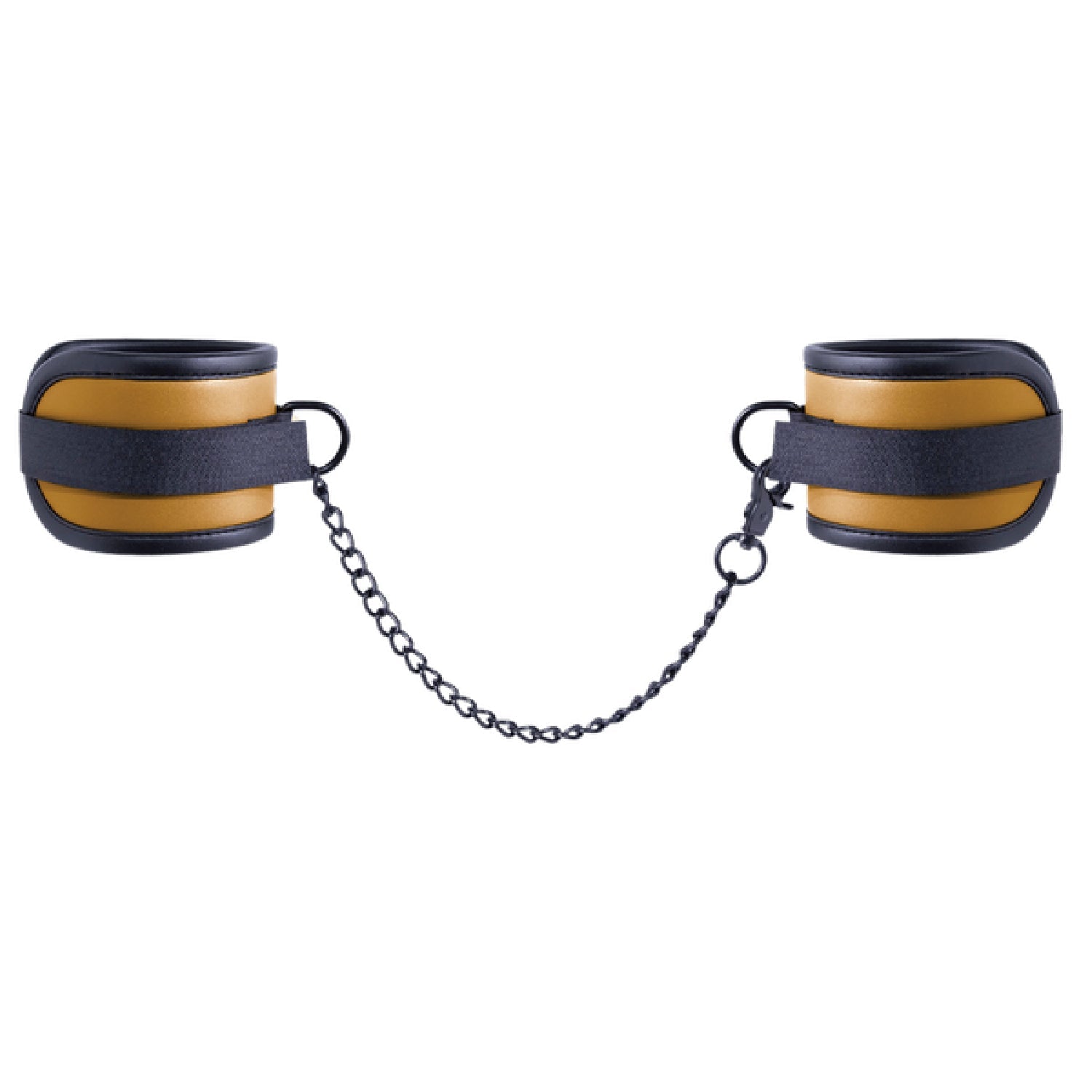 Adjustable Ankle Cuffs with Velcro Lock and 25.9cm Chain – Bondage Restraints > Bondage Gear > Restraints