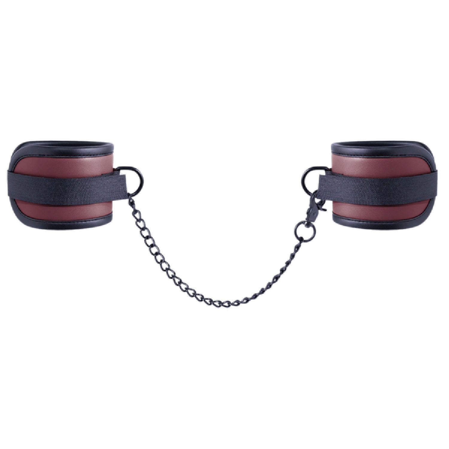 Adjustable Ankle Cuffs with Velcro Lock and 25.9cm Chain – Bondage Restraints > Bondage Gear > Restraints Main image