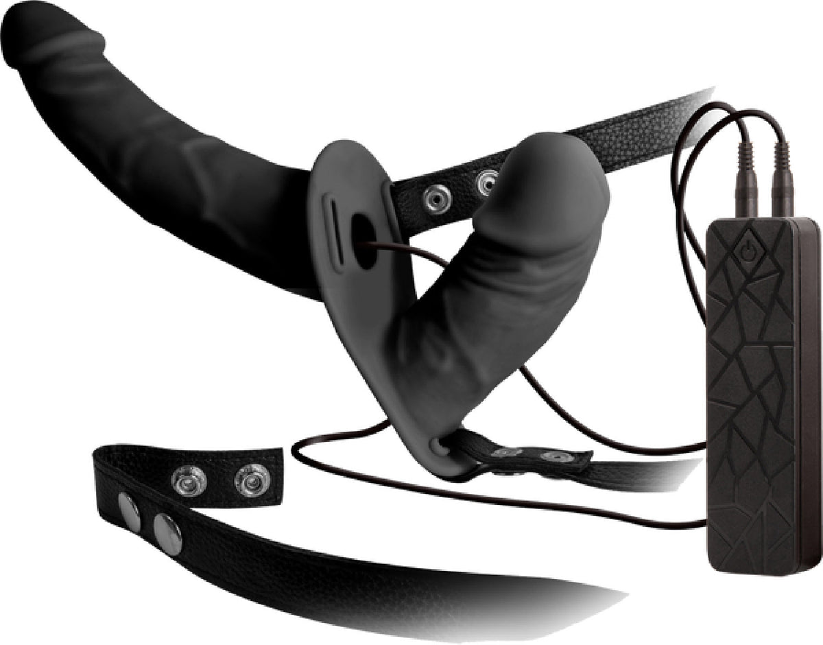 Double Thruster Strap-On – Strap-On (4) > Dildos > Strapless Strap Ons