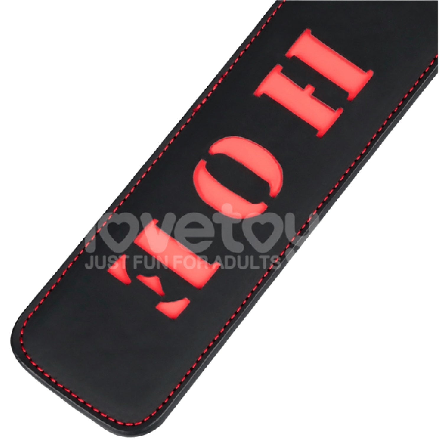Rebellion Reign – 15 Inch PU Paddle with Cut-Out Design Paddle > Bondage Gear > Paddles