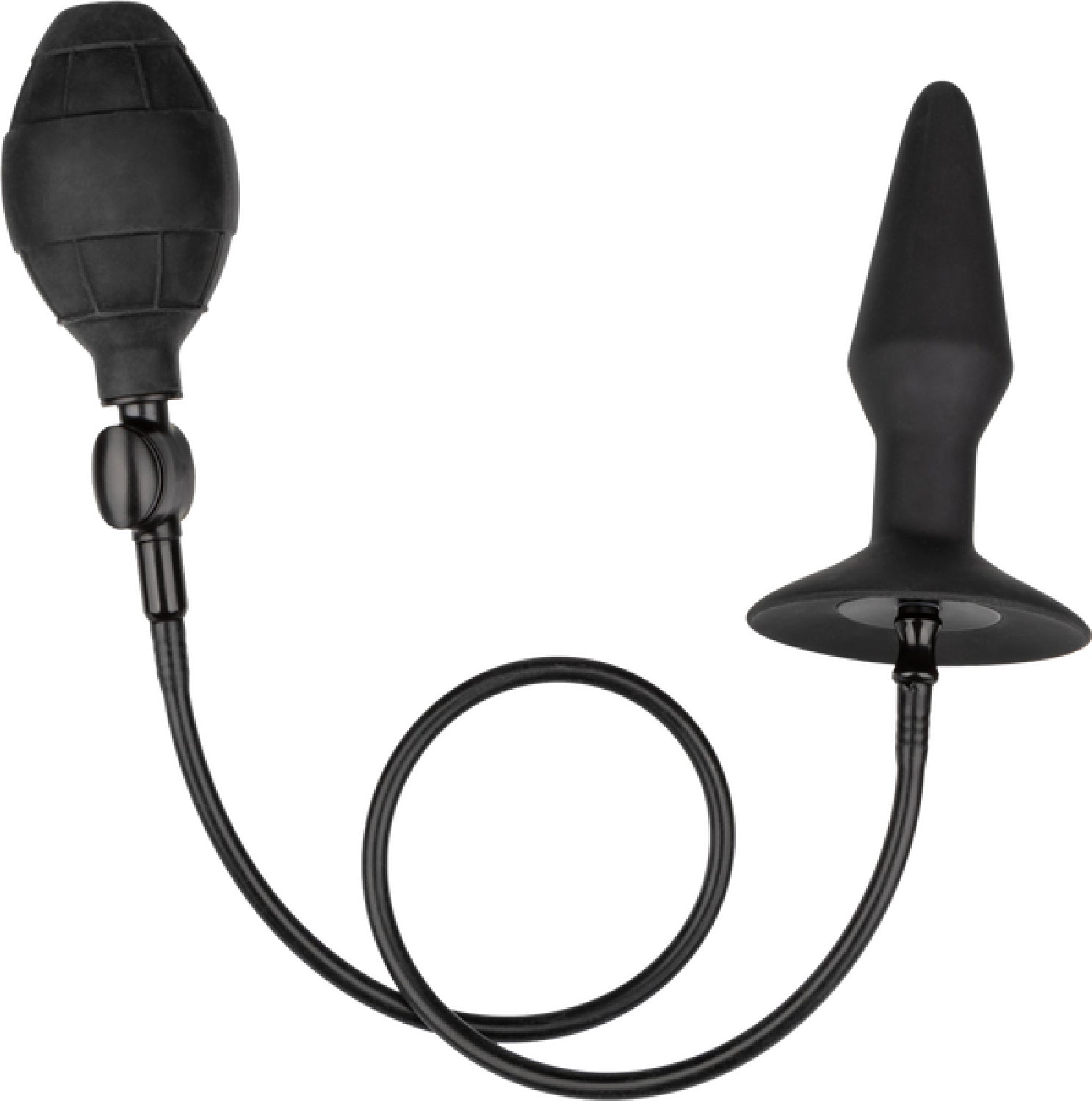 CalExotics Medium Silicone Inflatable Plug – Inflatable Anal Plug with Detachable Hose > Anal Range > Tunnel and Stretchers