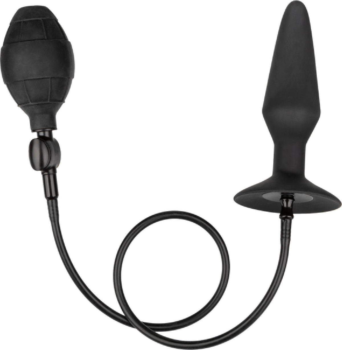CalExotics Medium Silicone Inflatable Plug – Inflatable Anal Plug with Detachable Hose > Anal Range > Tunnel and Stretchers