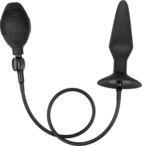 CalExotics Medium Silicone Inflatable Plug – Inflatable Anal Plug with Detachable Hose > Anal Range > Tunnel and Stretchers