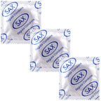 Sax Regular Condoms – 53mm Nominal Width Smooth Latex Condoms Bulk Pack 144 > Essentials > Condoms