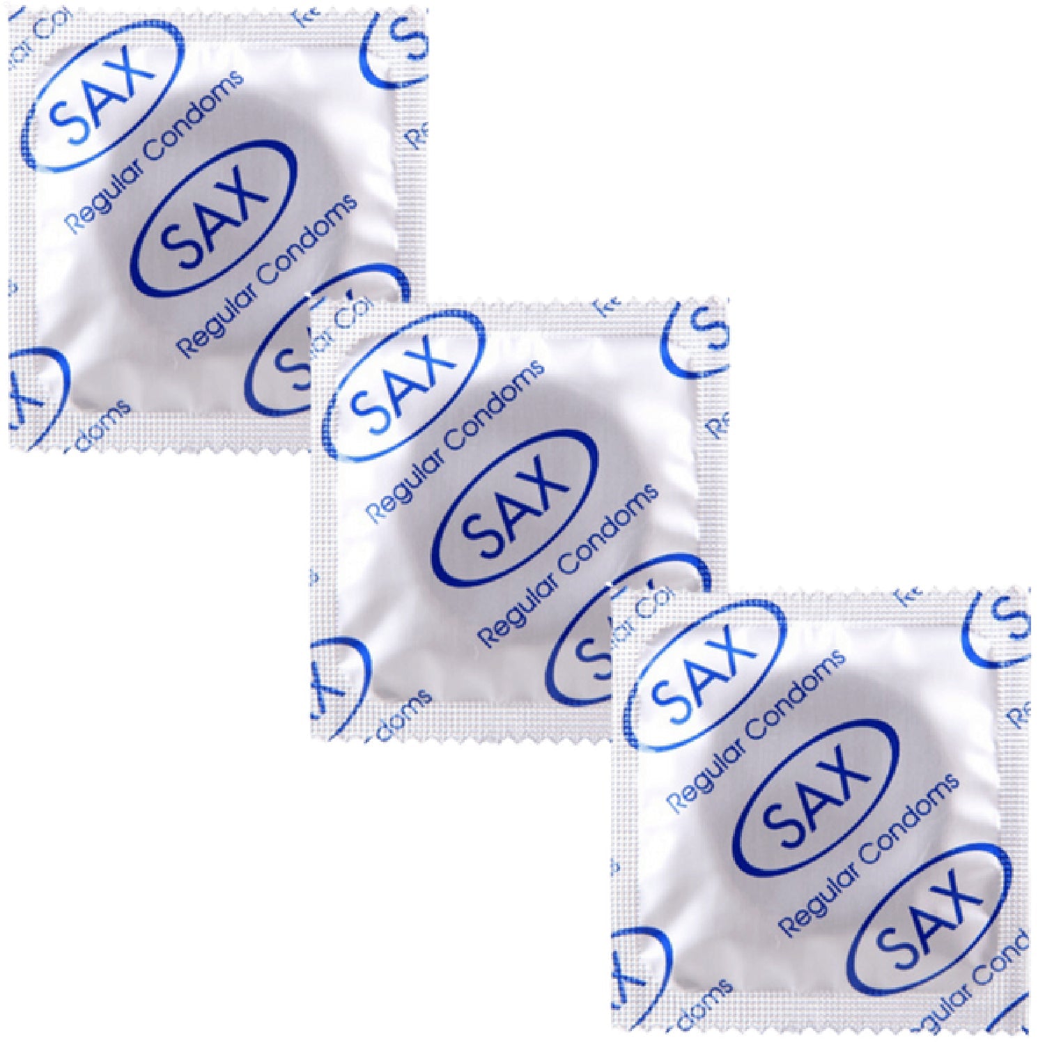Sax Regular Condoms – 53mm Nominal Width Smooth Latex Condoms Bulk Pack 144 > Essentials > Condoms