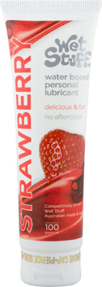 Wet Stuff Strawberry – Water-Based Flavoured Lubricant > Lube > Flavoured