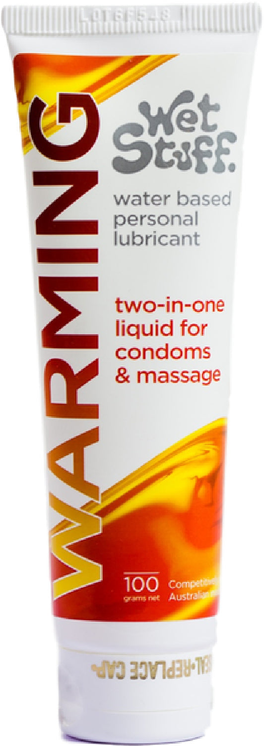 Wet Stuff Warming Tube – Water-Based Personal Lubricant 100g > Lube > Water Based