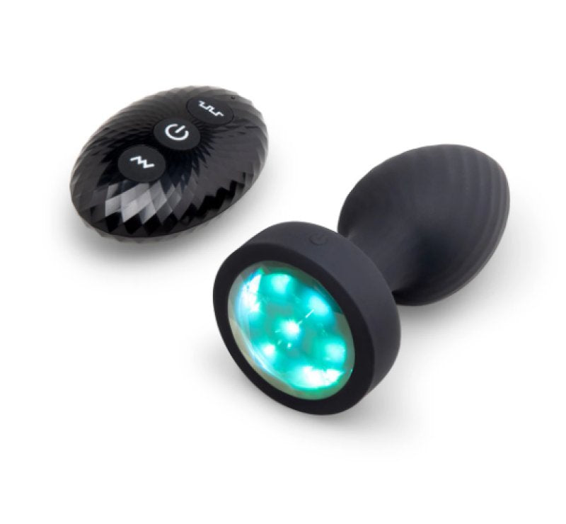 b-Vibe Light Up Silicone Butt Plug – Rechargeable Vibrating Anal Plug > Anal Range > Vibrating Butt Plugs