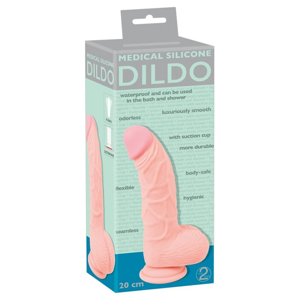 Orion | You2Toys Medical Silicone 8 Curved Dildo