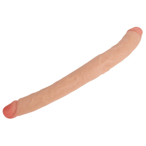 Double Trouble – Realistic Feel Dual Dildo for Anal and Vaginal Use > Dildos > Double Dildos