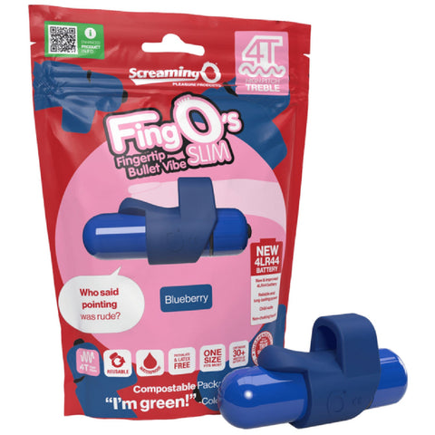 FingO Slim 4T – Waterproof Compact Finger Vibrator with High Pitch Treble Vibrations > Vibrators > Finger Vibrators