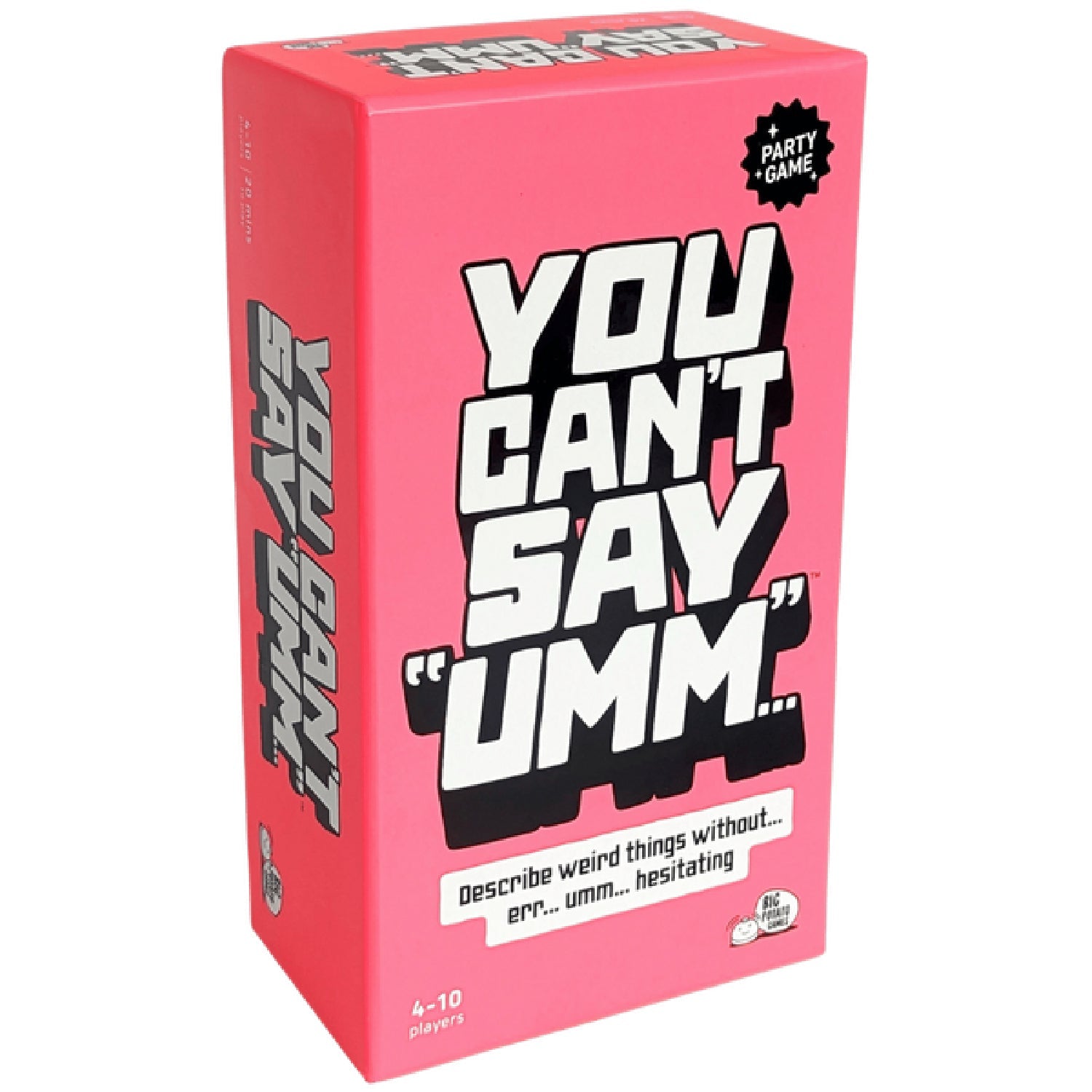 You Can't Say Umm – Party Board Game for 4-10 Players > Novelties > Card Games