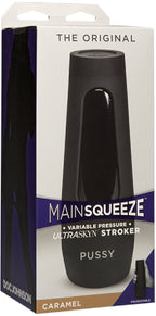 Doc Johnson Main Squeeze Original Pussy – Masturbator with Squeezable Grip and Suction Control > Sex Toys For Men > Masturbators > Manual
