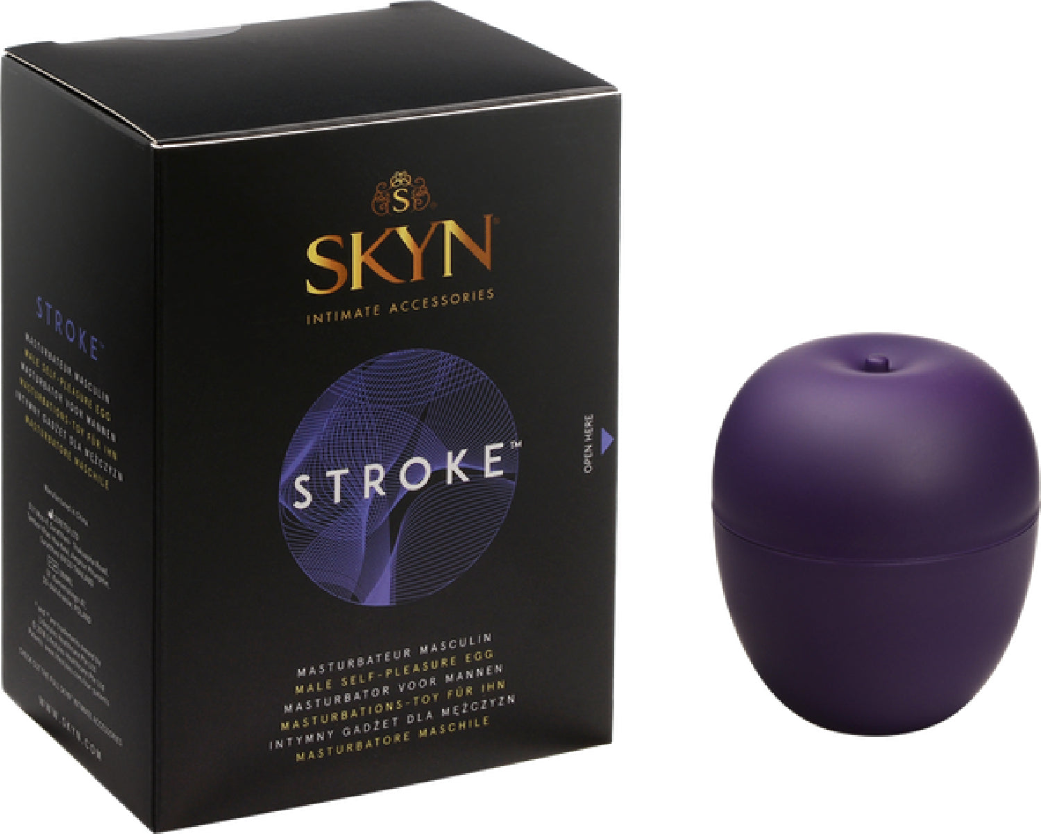 Skyn Stroke – Male Masturbation Device with Ribbed Texture and Stretchy Material > Sex Toys For Men > Masturbators Cup Main image