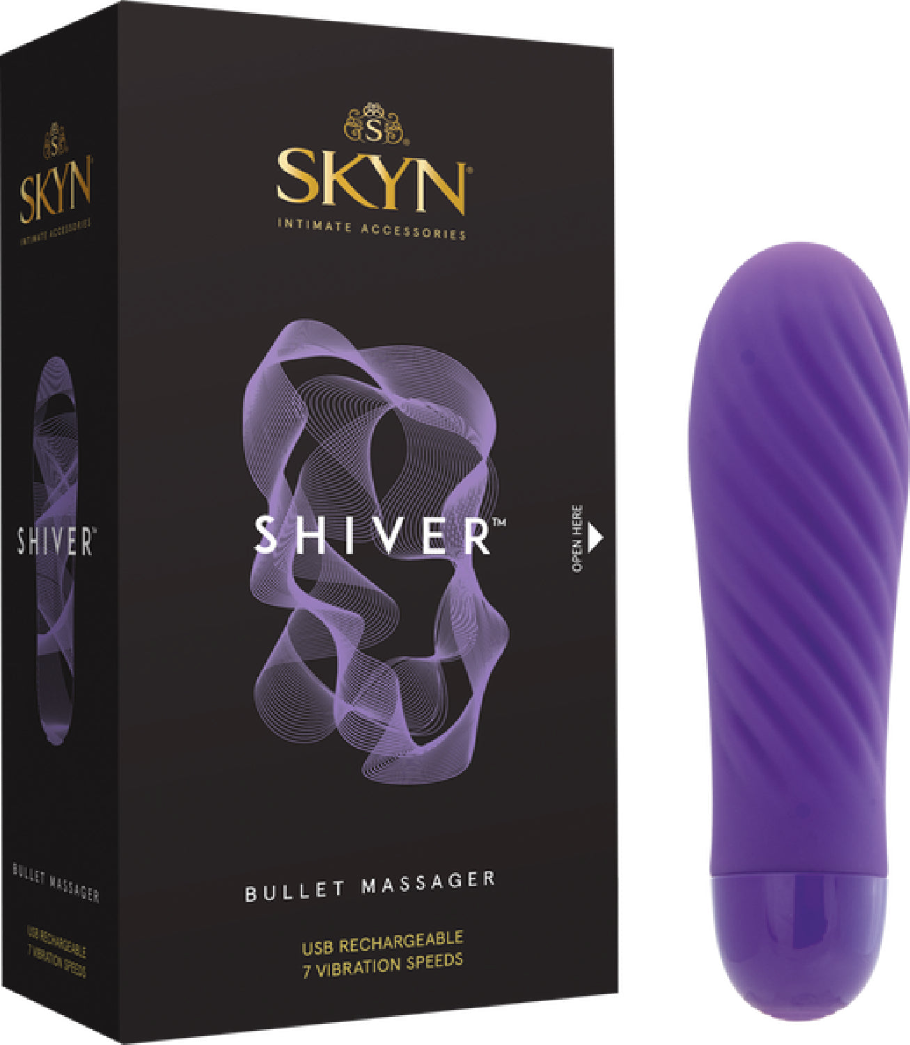 SKYN Shiver – Rechargeable Waterproof Bullet Vibrator with 7 Speeds and Modes > Vibrators > Mini Vibrators Main image