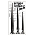You2Toys Super Long Flexible Butt Plug Set – 3-Piece Bendable Butt Plug Trio > Anal Range > Oversized Anal Toys